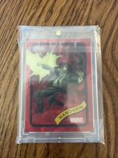 2025 Topps Chrome Marvel mandarin Red 4/5 Bookend picture