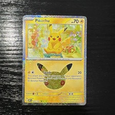 Pokemon Card - 30th Celebrations Pikachu 025/128  picture