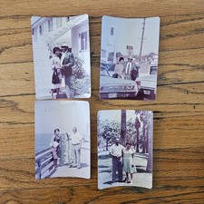 VINTAGE 1970'S PHOTO SET OF OLDER AFRICAN AMERICAN MAN & WOMAN COUPLE CALIFORNIA picture