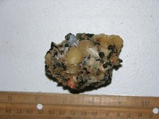 Stilbite tectosilicate with Epidote zeolite group Mali Africa 154.7 gram T49 picture