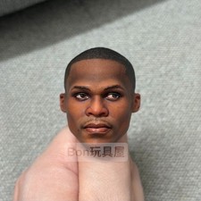 aom 1/6 scale Russell Westbrook head  Male Model for 12'' Action Figure picture