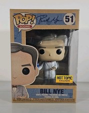 Funko Pop Icons: Bill Nye The Science Guy #51 Hot Topic Earth Day Exclusive picture