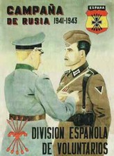 WWII WW2 Campaña De Rusia Division Española De Voluntarios Repro Print Poster picture