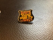 Vintage '70s or '80s Have You Had It Lately Enamel Hat Vest Pin picture