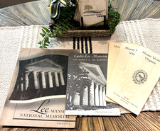 Souvenir Virginia MISC Mount Vernon, Lee Memorial Ladies Assoc of Union LOT item picture