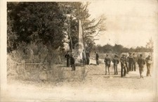 Yorktown Virginia ? Navy Military Army Marines Monument RPPC Postcard COPY picture