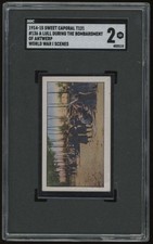 T121 Sweet Caporal, World War I Scenes, 1914, #136 Bombardment Antwerp SGC 2 picture