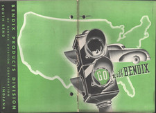 1939 BENDIX AUTOMOBILE PARTS vintage car parts catalog SOUTH BEND, INDIANA picture