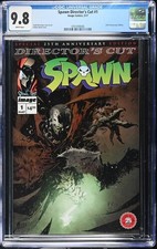 Spawn Director's Cut 1 CGC 9.8 Ashley Wood Cover 25th Anniversary Edition 2017 picture