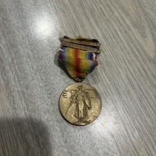 Original WW1 US Allied Victory Medal Bronze picture
