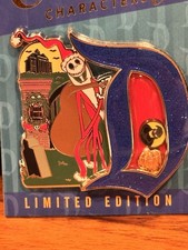 2017 Disney Parks Charming Characters JACK SKELLINGTON Pin LE 3000 NEW OLD STOCK picture