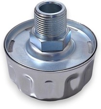 Hydraulic Tank Breather Cap Chrome Plated Metal Filler Vent 1