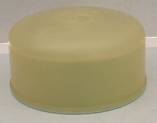 Vintage EMPTY Anais Anais Plastic Powder Jar Box with Puff Vanity Accessory picture