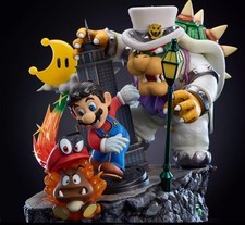 WAKE Studio Mario Resin Statue in stock H:37.7cm Collection Painted New picture