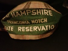NEW HAMPSHIRE STATE RESERVATION FRANCONIA NOTCH OLD MAN ON MOUTAIN SKIING HAT picture