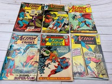 Lot of 6 Vintage 60s/70s Action Comics DC Super Hero picture
