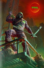 ABSOLUTE GREEN ARROW #1 BJORN BARENDS VIRGIN FOIL VARIANT NM 2026 PRESALE  5/20 picture