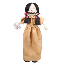 35 In. Animated LED Standing Creepy Doll Halloween Animatronic picture
