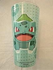 Krispy Kreme Pokémon Bulbasaur Plastic Cup Tumbler 2026 CLEAN picture