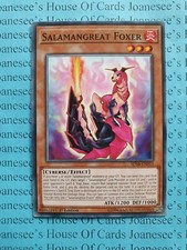 Salamangreat Foxer SDSB-EN013 Common Yu-Gi-Oh Card 1st Edition New picture