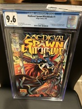 Medieval Spawn/Witchblade #1 CGC 9.6 White Pages Image Comics.  picture