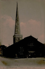 Antique Southampton England Postcard St. Michael's Church LL Series c1910s picture