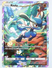 Pokemon TCG Pocket- RIOLU - Full Art -Pulsing Aura -English (Pokemon digitalCard picture