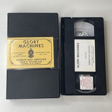 Vintage 1985 Herron Rail Services Glory Machines VHS Railroad Train Video RARE picture