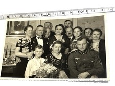 WW2 WWII Original German Photo Soldier Family picture