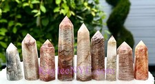 Wholesale Lot 1 Lb Natural Thousand Layer Phantom Quartz Tower Point Crystal picture