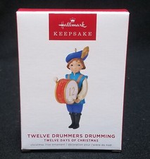 NEW Hallmark 12 Drummers Drumming Twelve Days Of Christmas series 2022 Ornament picture