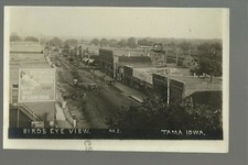 Tama IOWA RP c1910 MAIN STREET Stores nr Marshalltown Toledo Belle Plaine Traer picture