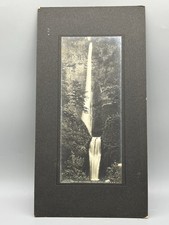 Rare Photo of Multnomah Falls. Columbia River, Oregon. 1902 Benjamin Gifford picture