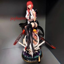 1/4 Chainsaw Man Makima Resin Model 46CM High Quality Version Christmas Gifts picture