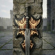Handmade Nazgul Ringwraith Sword – Custom Stainless Steel Sword with WallMount picture