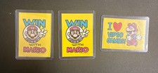 1989 Topps Nintendo Cards Win With Mario And I Love Video Games Mario picture