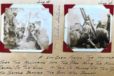 Caster Salemi signed/auto 4x6 photo WW II New Guinea Pacific Theater Rare LOOK picture
