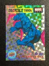 2020 Upper Deck Marvel Ages 🔥 Beast Prism Decades 1990s 🔥 1:32 Packs picture