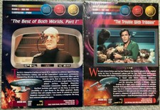 Star Trek Universe Newfield Publications Technical Sheets Kirk Spock Borg picture