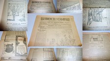 1918 Trench & Camp WWI Camp Travis Kelly Field YMCA Newspaper Pershing Foch picture
