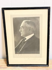 Warren G Harding President Signed Inscribed Photo Harry Tammen Harris Ewing picture