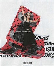 MOSCHINO 1-Page PRINT AD Spring 2025 SELENA FORREST Willy Vanderperre picture