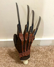 Gemmy Halloween Animated 2010 Life Size Freddy Krueger Glove Restored Working picture