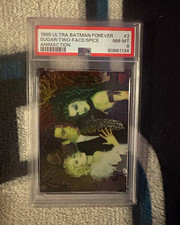 Fleer 1995 Batman Forever Animaction Sugar/Two-Face/Spice #2 PSA 8 90881134 picture