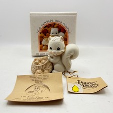 1990 - Precious Moments Porcelain Figurine  - I’m Nuts Over My Collection picture