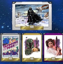 TOPPS STAR WARS CARD TRADER ILLUSTRATED SEPTEMBER 2026 COLLECTION SR/R/UC SET picture