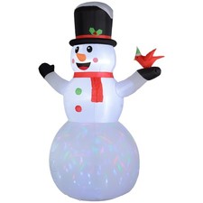 12ft Giant Inflatable Snowman - Lighted Christmas Blow Up Decor picture