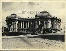 1929 Press Photo Mexican Federal Customs House, Vera Cruz held by Revolutionists picture
