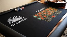 Casamigos Tequila Custom Roulette Table Layout Felt Black 104