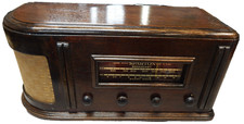 vintage Sparton 6-26 Table Radio AM/SW-New capacitors, Amateur Refinish, Works picture